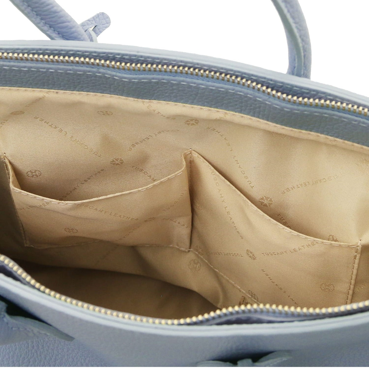 TL Bag - Sac à main en cuir avec détails dorés | TL141529