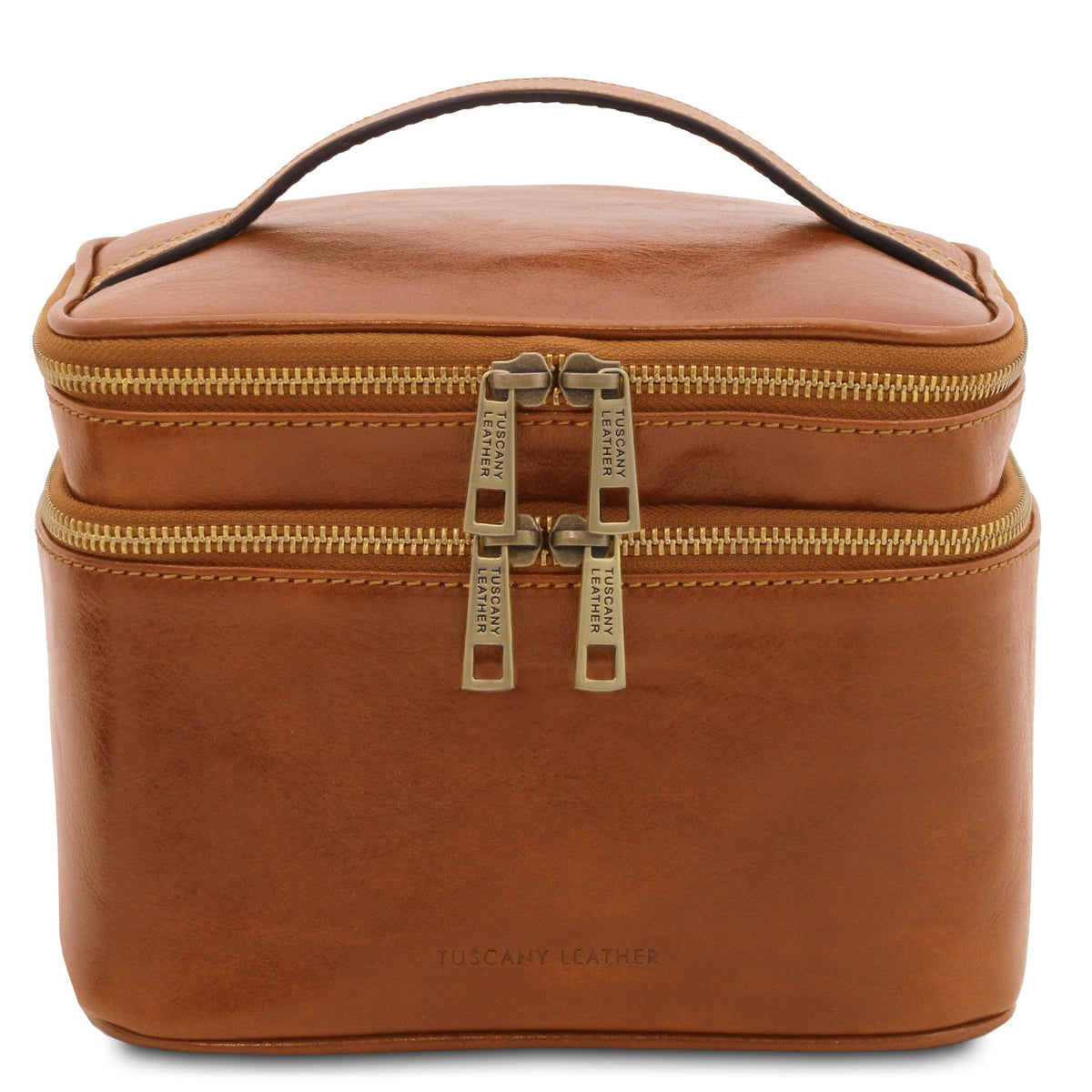 Accessori da viaggio in pelle Naturale Eliot - Beauty case train case in pelle | TL142045 San Rocco Italia