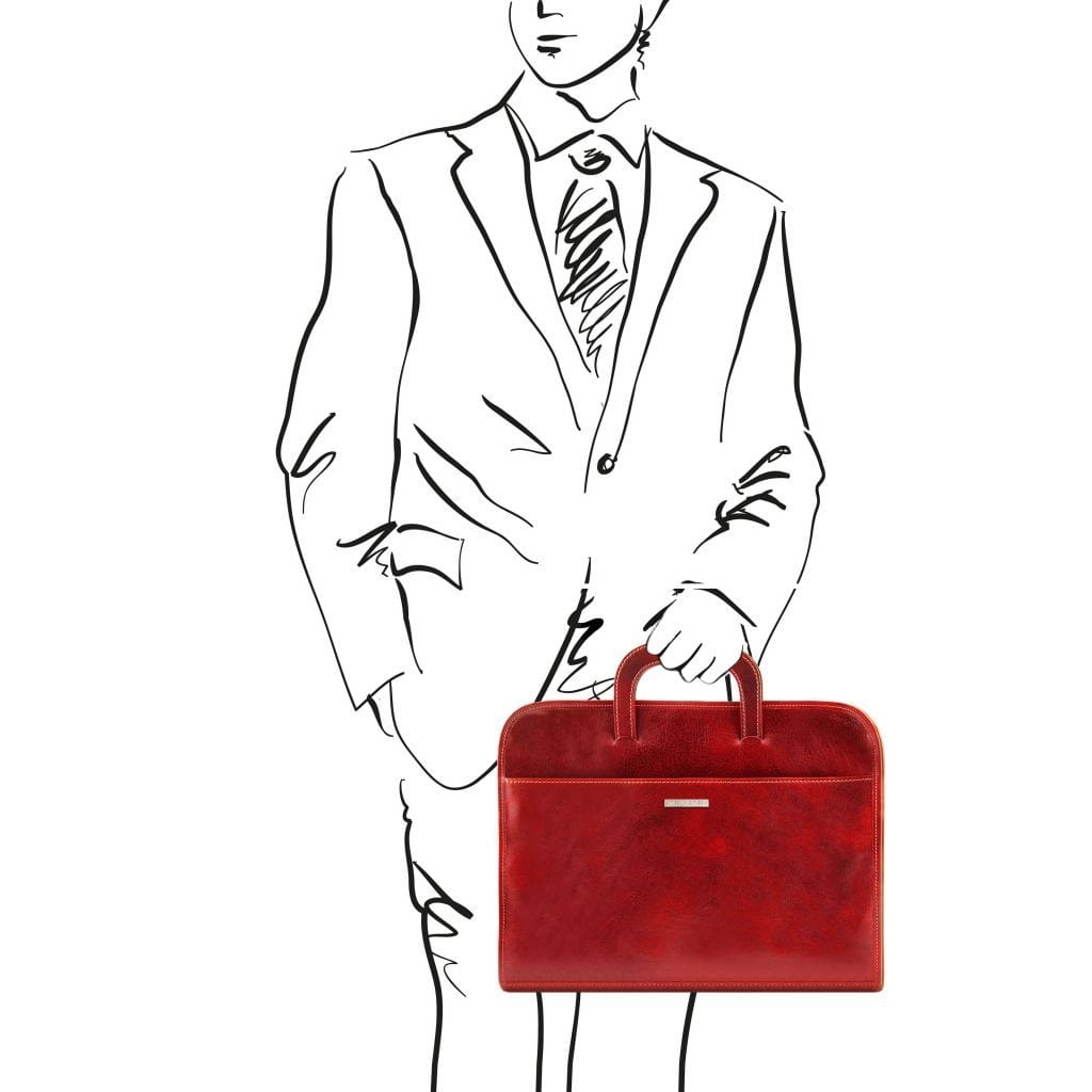 Leather Document cases Sorrento - Document Leather briefcase | TL141022 San Rocco Italia