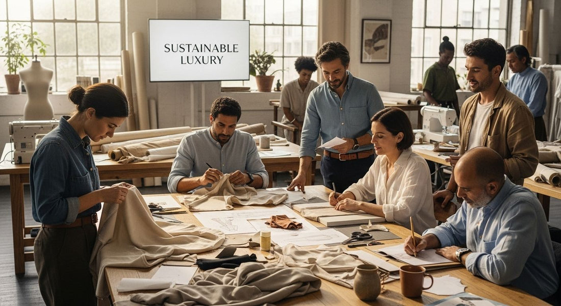 taller de moda de lujo sostenible