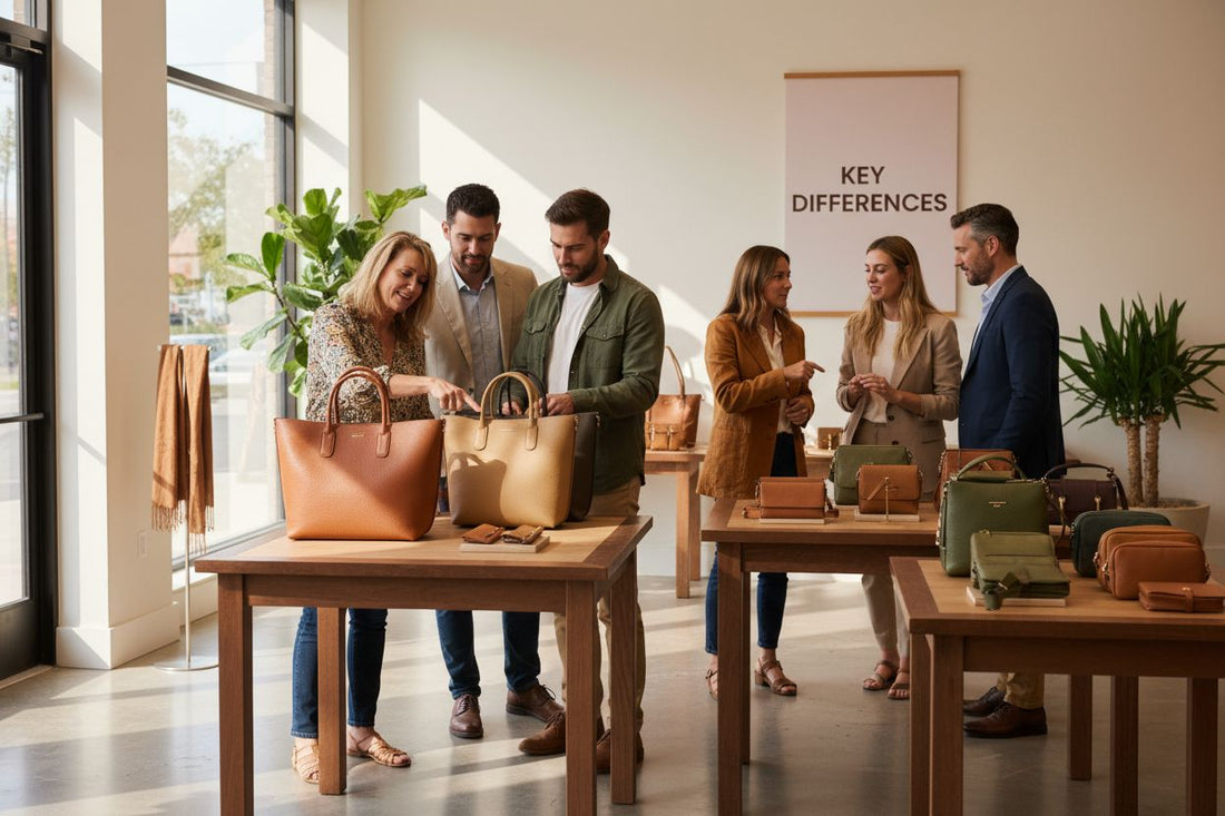 bolsos de piel frente a bolsos veganos