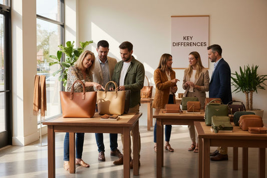 bolsos de piel frente a bolsos veganos
