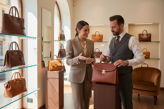 luxuriöse italienische Handtaschen