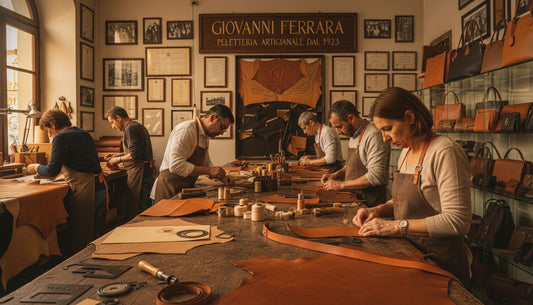 italienische Lederwerkstatt
