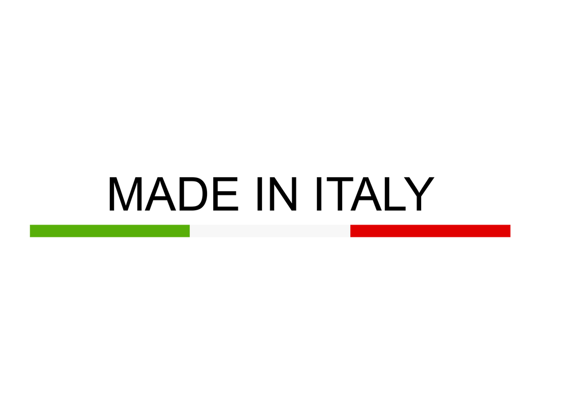 Graphic showing two black blocks with a green white red bar beneath