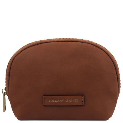 Vera - Vegetable-tanned leather toiletry case