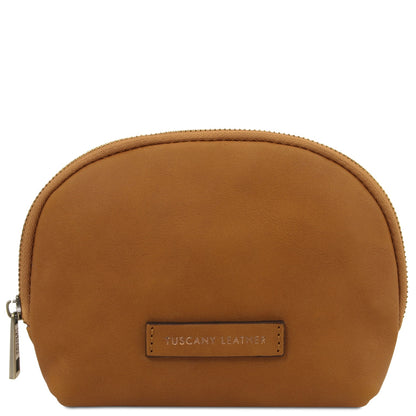 Vera - Vegetable-tanned leather toiletry case