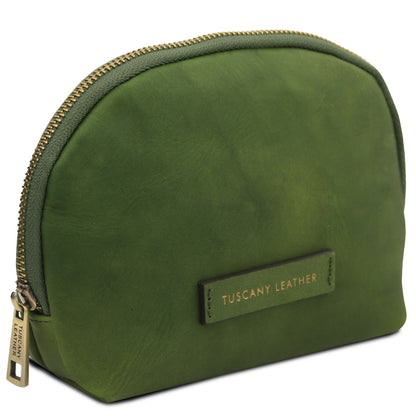 Vera - Vegetable-tanned leather toiletry case