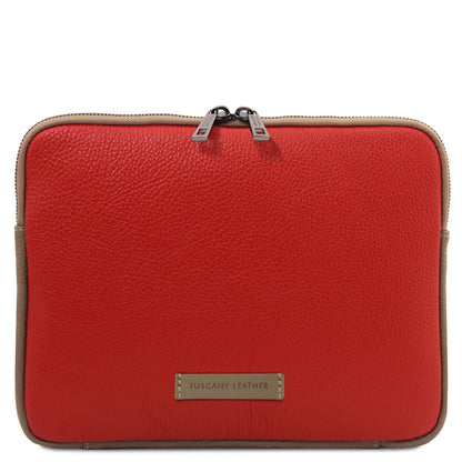Custodia per tablet in pelle morbida