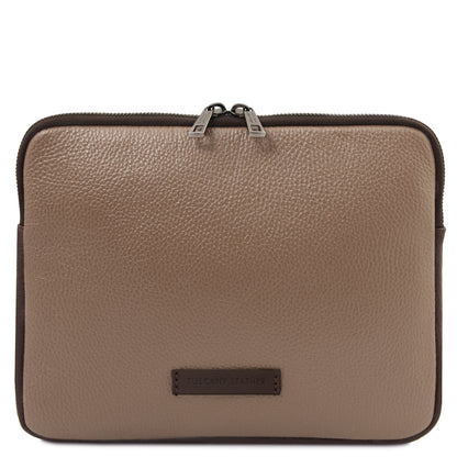 Custodia per tablet in pelle morbida