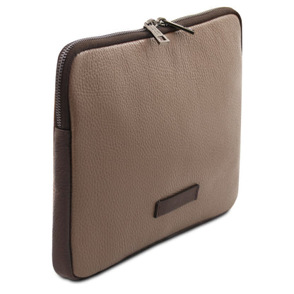 Custodia per tablet in pelle morbida