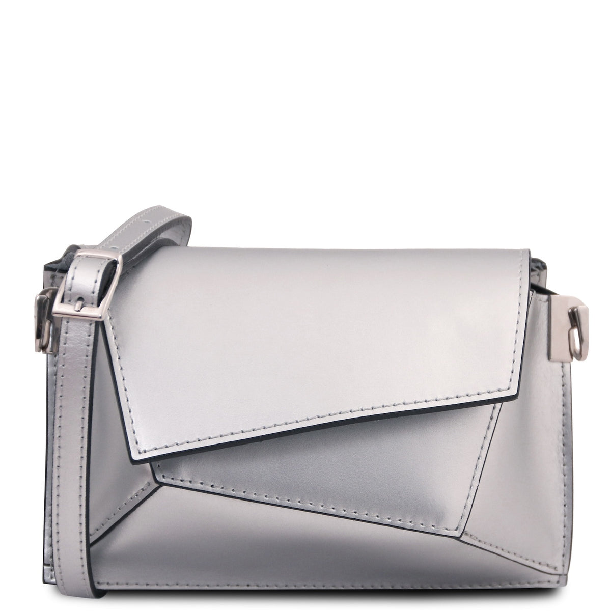 TL Bag - Metallic Leather Shoulder bag