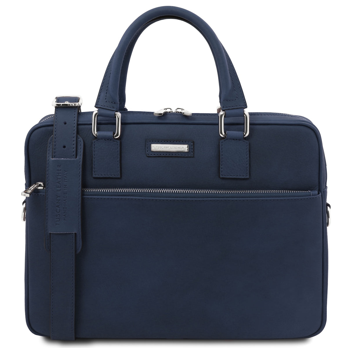 Ferrara - Vegetable tanned leather laptop briefcase