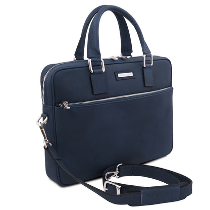 Ferrara - Vegetable tanned leather laptop briefcase