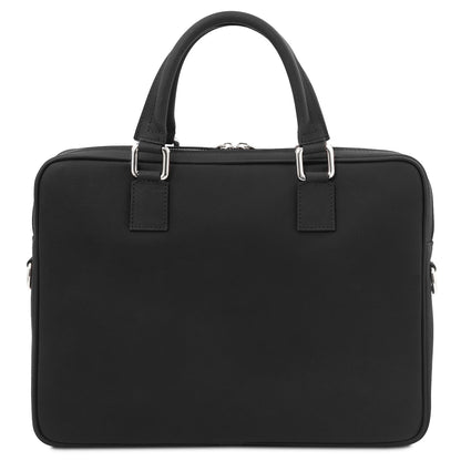 Ferrara - Vegetable tanned leather laptop briefcase