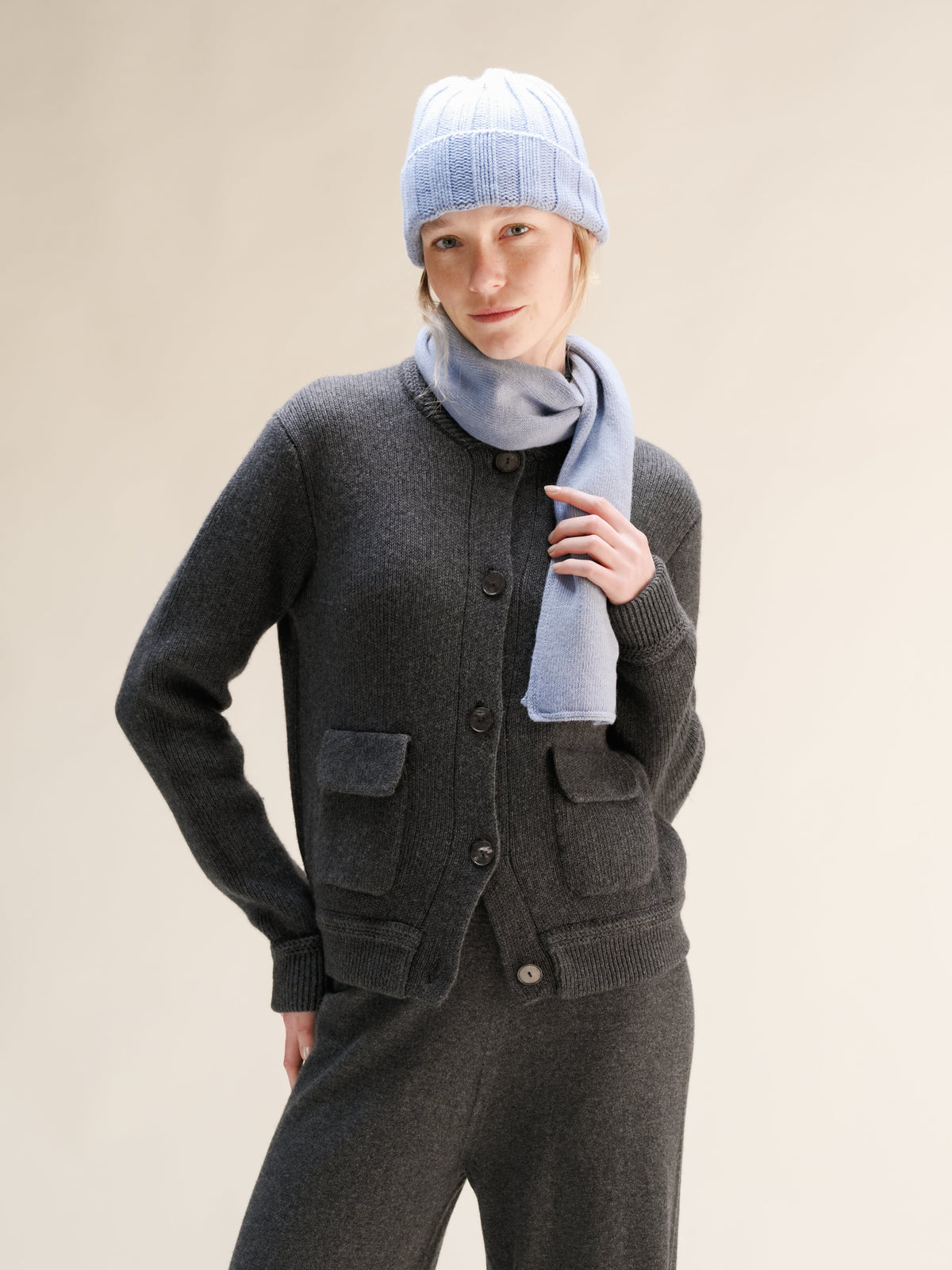 Sciarpa in misto cashmere