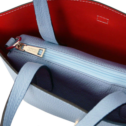 Leather handbags Agatha - Women's leather tote purse | TL142456 San Rocco Italia