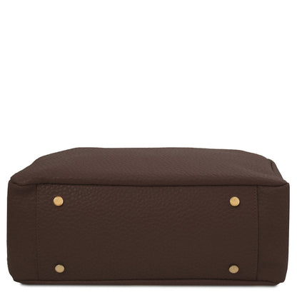 Leather shoulder bags Amy - Soft Italian leather shopping bag | TL142385 San Rocco Italia