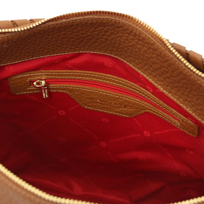 Leather shoulder bags Amy - Soft Italian leather shopping bag | TL142385 San Rocco Italia