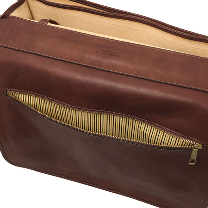 Cartelle in pelle Ancona - Borsa messenger in pelle | TL142073 San Rocco Italia