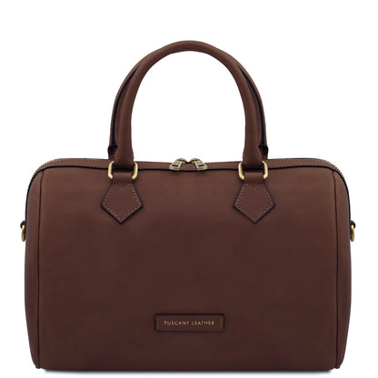 Barrique - Borsone in pelle conciata al vegetale | TL142573