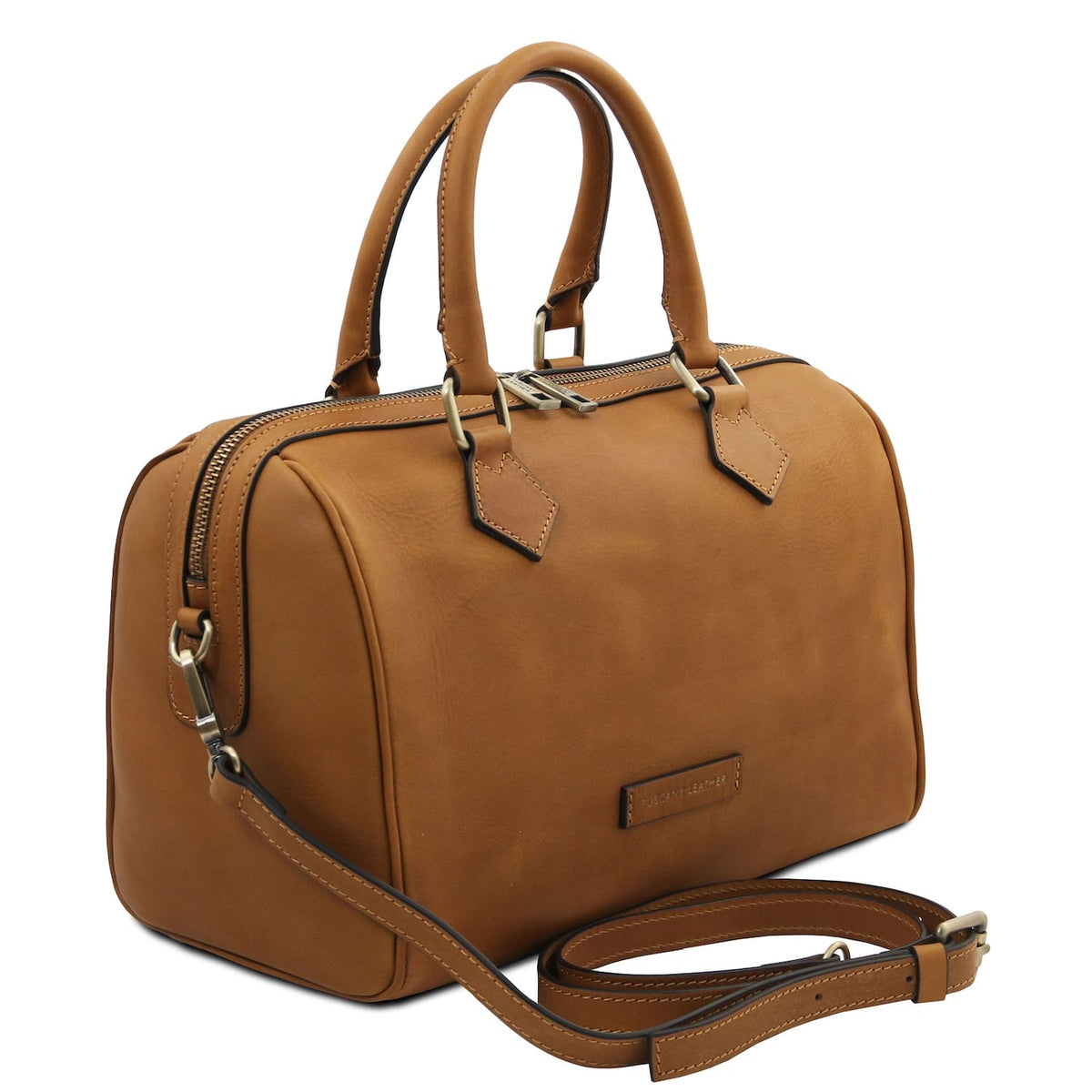 Barrique - Borsone in pelle conciata al vegetale | TL142573