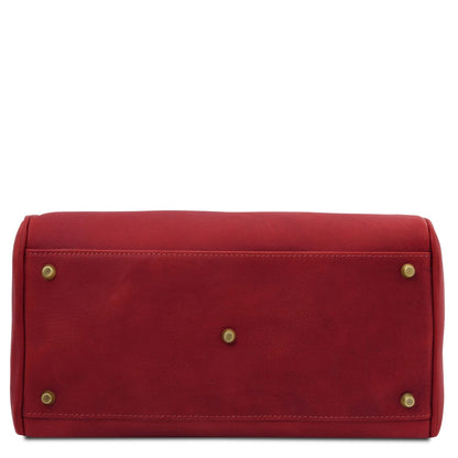 Barrique - Borsone in pelle conciata al vegetale | TL142573