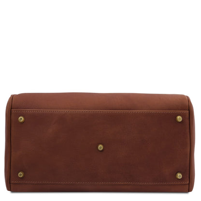 Barrique - Borsone in pelle conciata al vegetale | TL142573