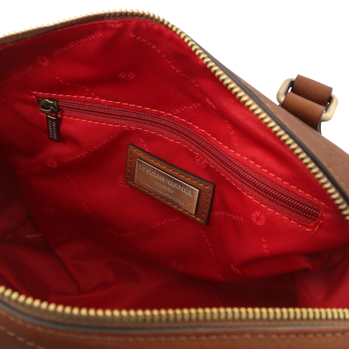 Barrique - Borsone in pelle conciata al vegetale | TL142573
