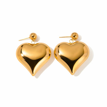 Pendientes de Corazón Emma XL