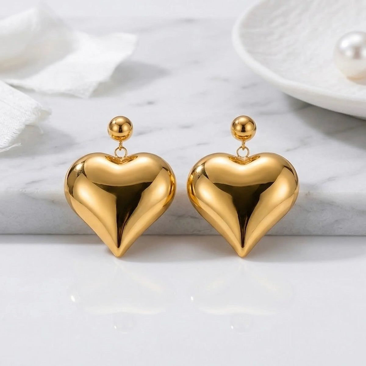 Pendientes de Corazón Emma XL