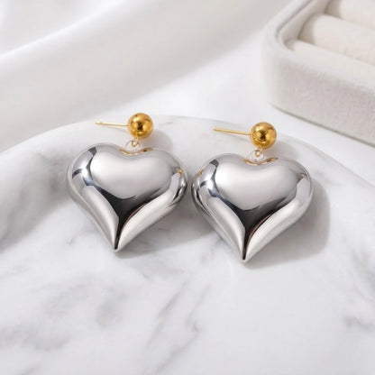 Pendientes de Corazón Emma XL