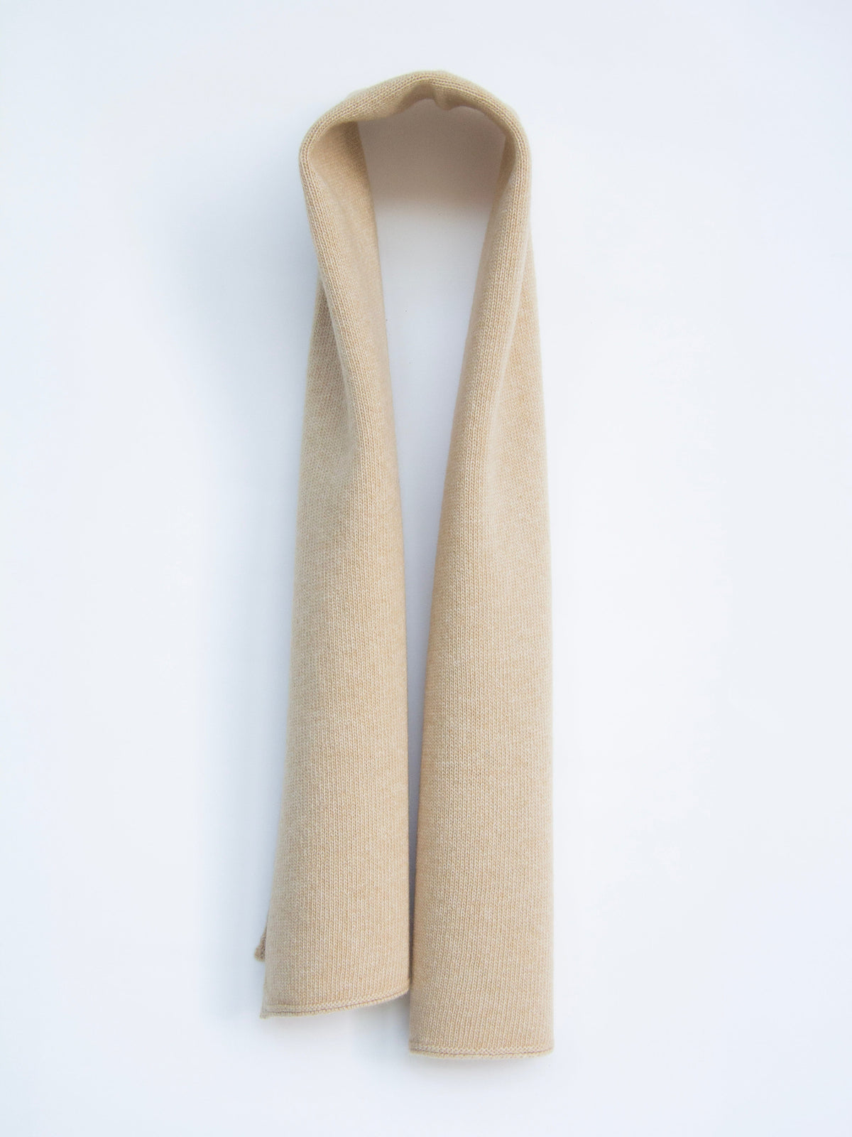 Maglieria Beige Cashmere Mix Sciarpa San Rocco Italia