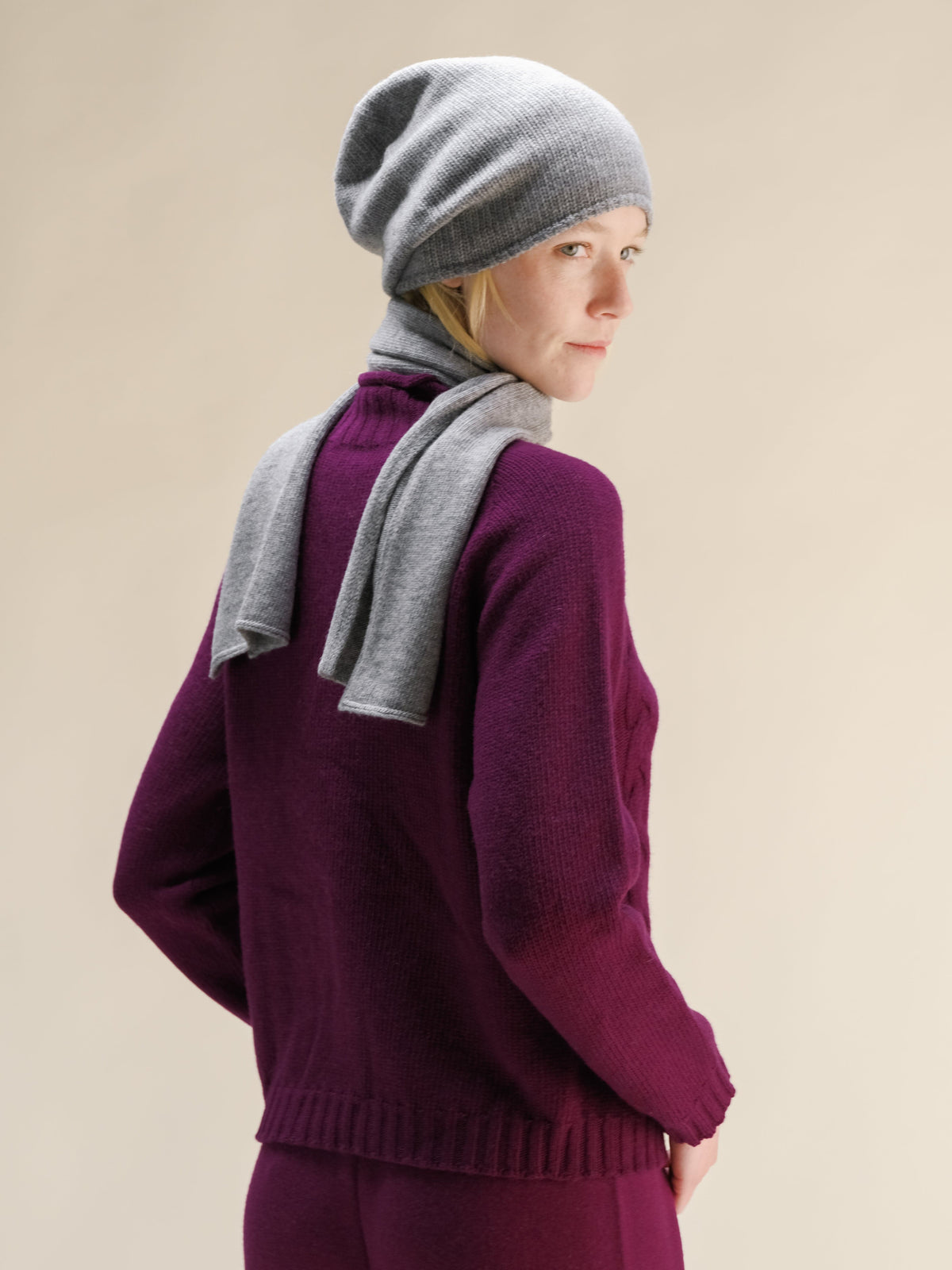Maglieria Cashmere Mix Sciarpa San Rocco Italia