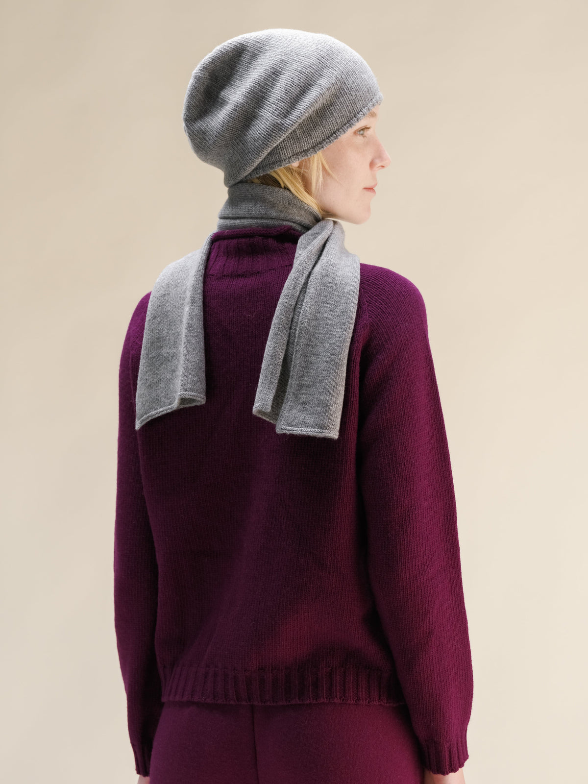 Maglieria Cashmere Mix Sciarpa San Rocco Italia