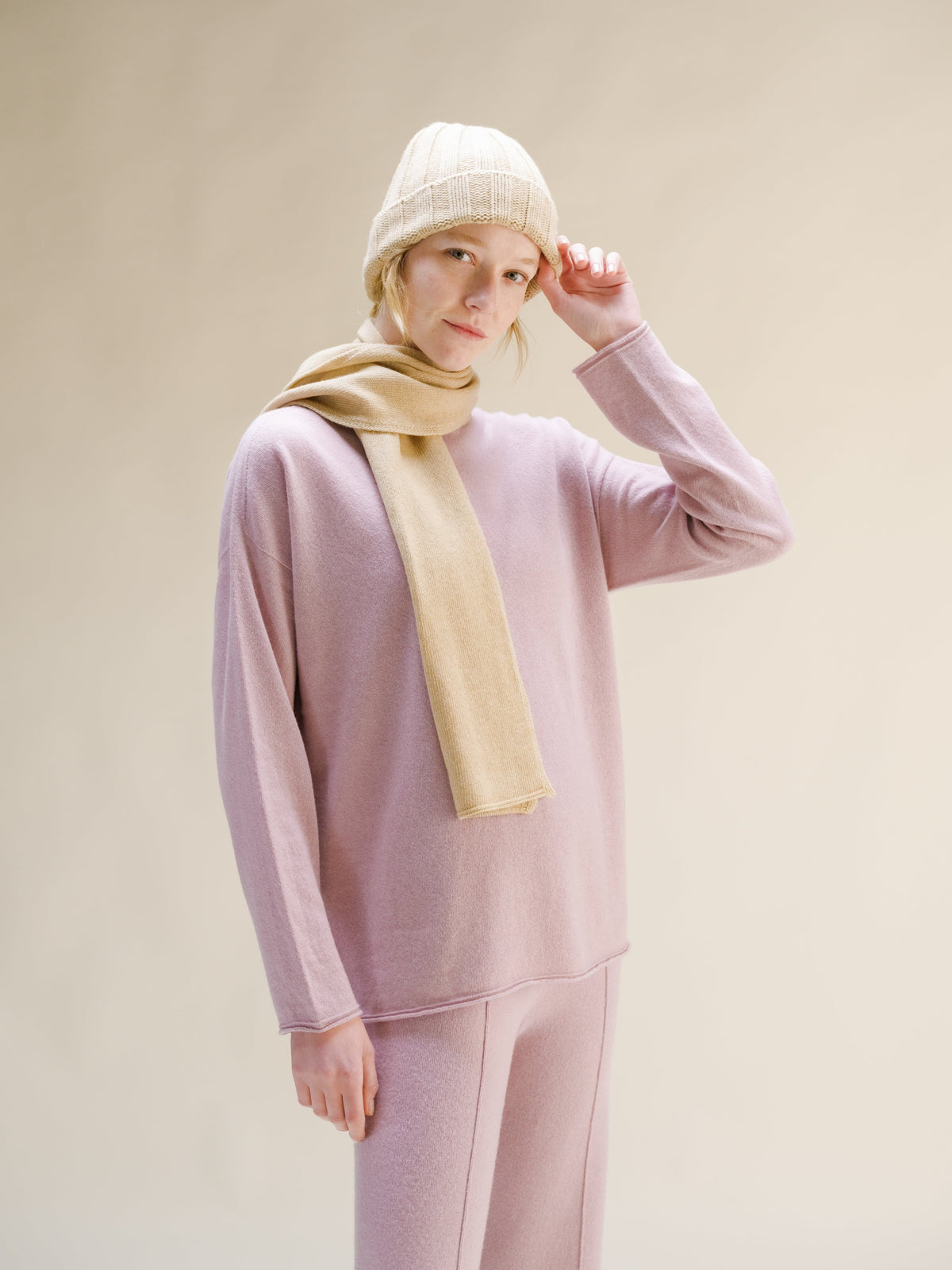 Maglieria Cashmere Mix Sciarpa San Rocco Italia