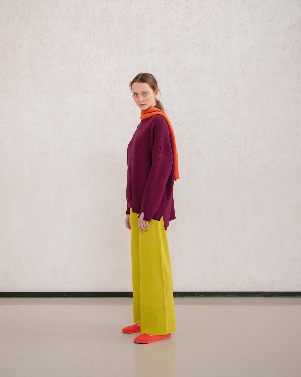 Maglieria Cashmere Mix Sciarpa San Rocco Italia