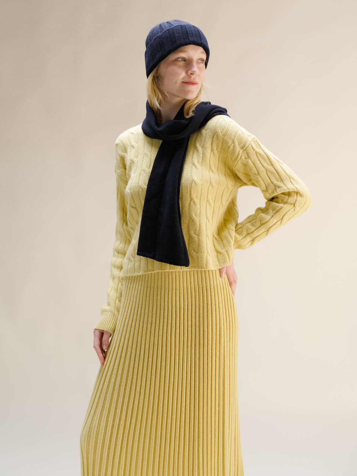 Maglieria Cashmere Mix Sciarpa San Rocco Italia