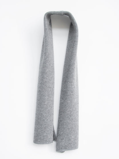 Maglieria Grigio acciaio Cashmere Mix Sciarpa San Rocco Italia