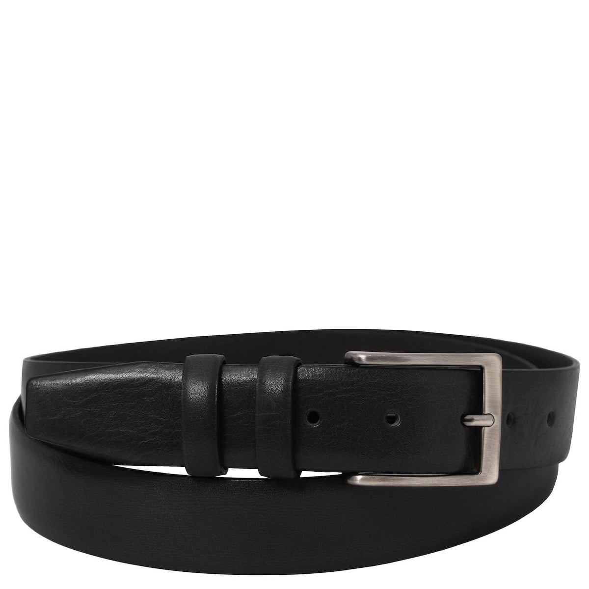 Leather Belts for men Zwart / 95 cm Klassiek full-grain leather belt 35mm | TL142531 San Rocco Italia
