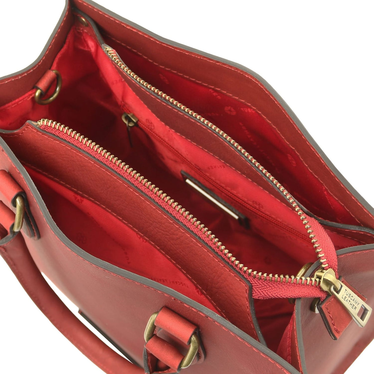 Dama – Tragetasche aus pflanzlich gegerbtem Leder | TL142564