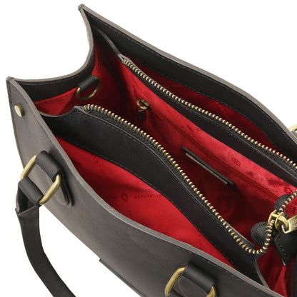 Dama – Tragetasche aus pflanzlich gegerbtem Leder | TL142564