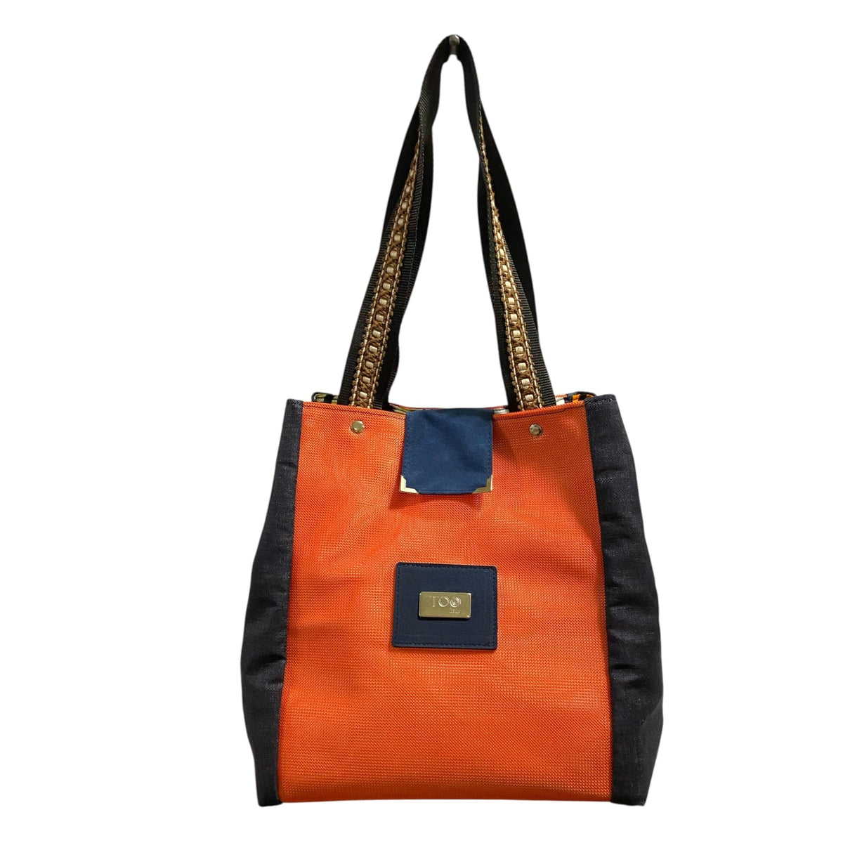 Cabas Denim & Orange