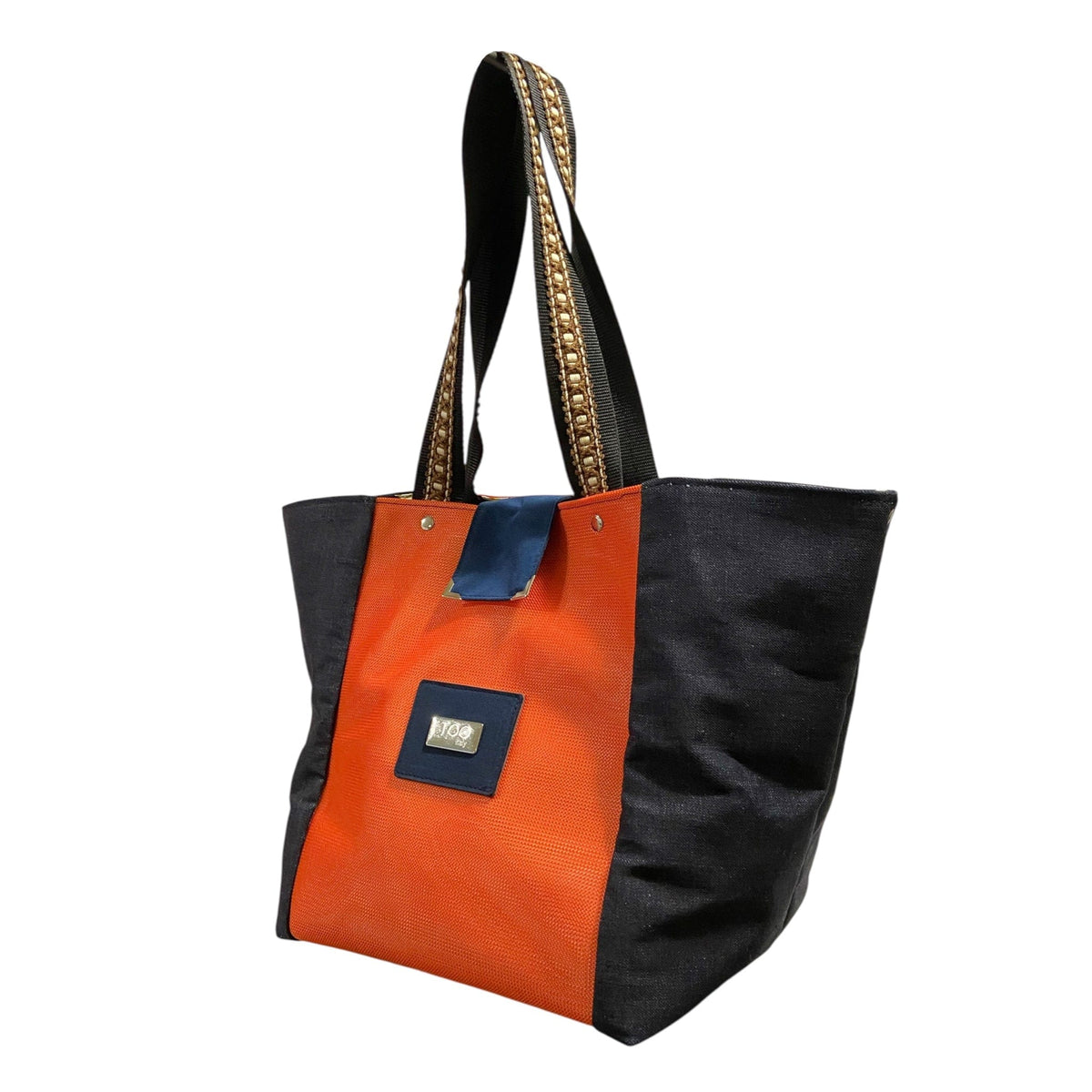 Cabas Denim & Orange