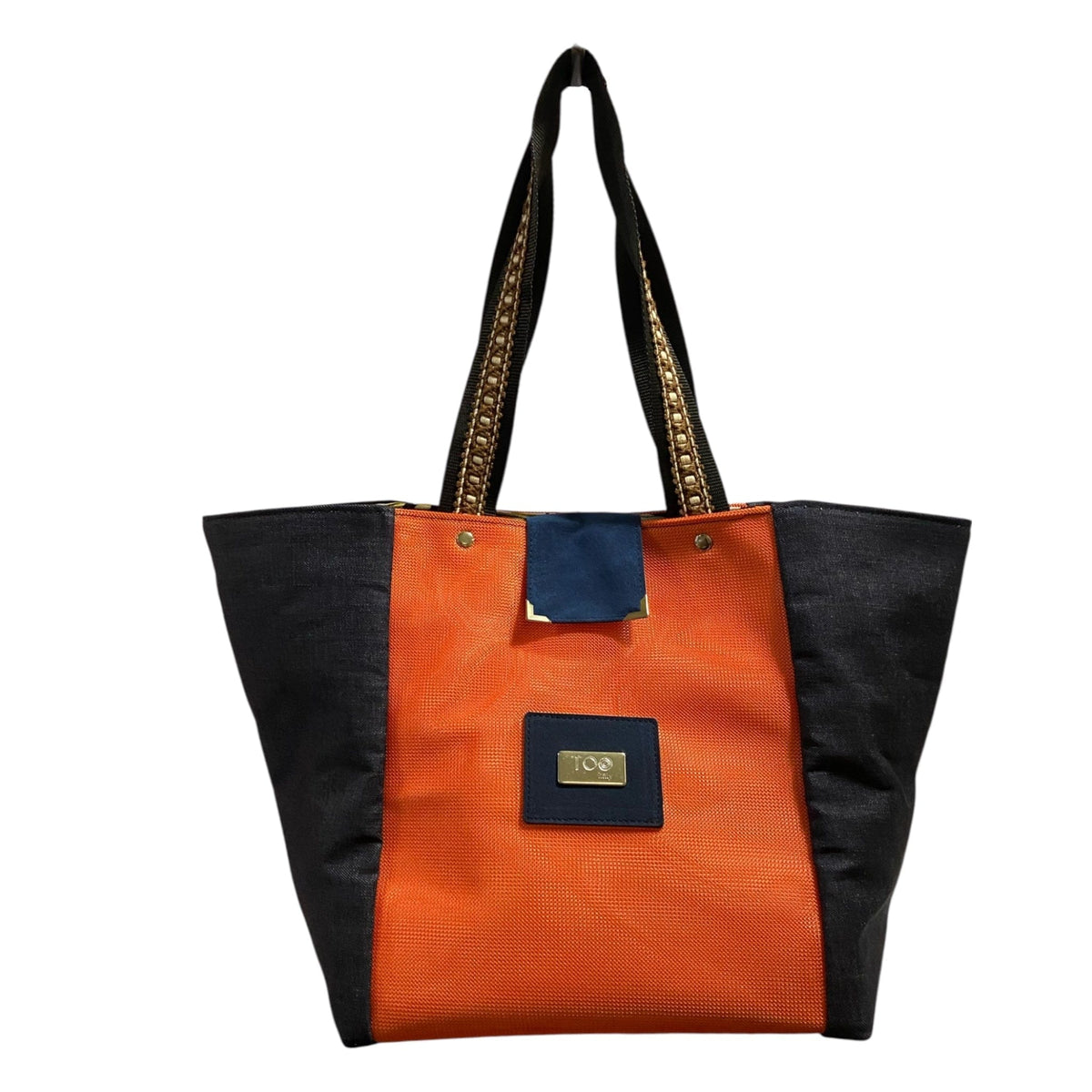 Cabas Denim & Orange