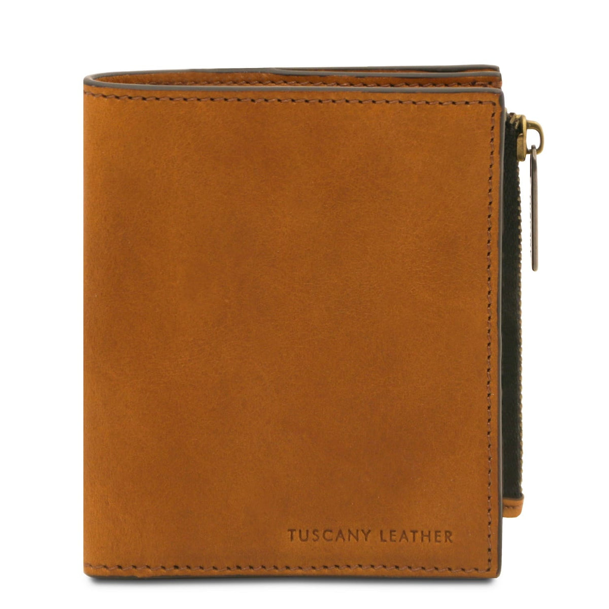 Exclusive portafoglio in pelle for men in cuoio leather con Tuscany Leather breing