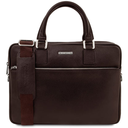 Ferrara - Leather laptop briefcase | TL142548