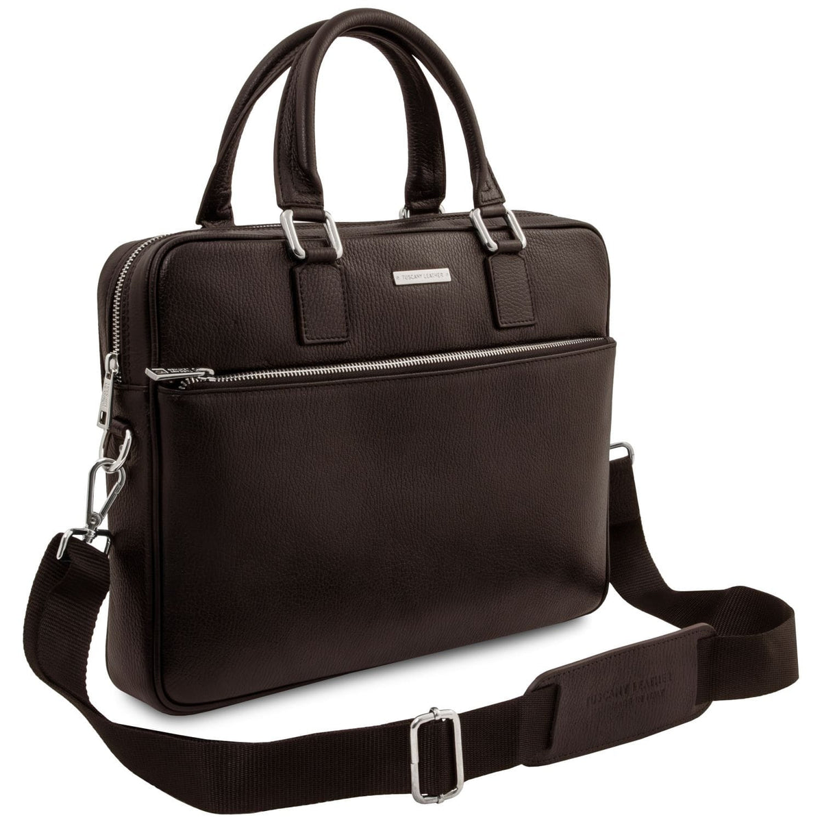 Ferrara - Leather laptop briefcase | TL142548
