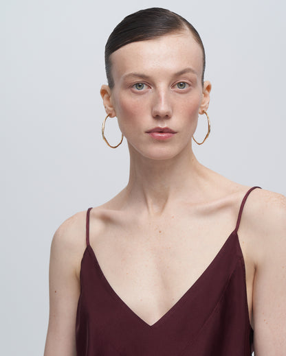 FORTE FORTE Sculptural Hoop Earrings