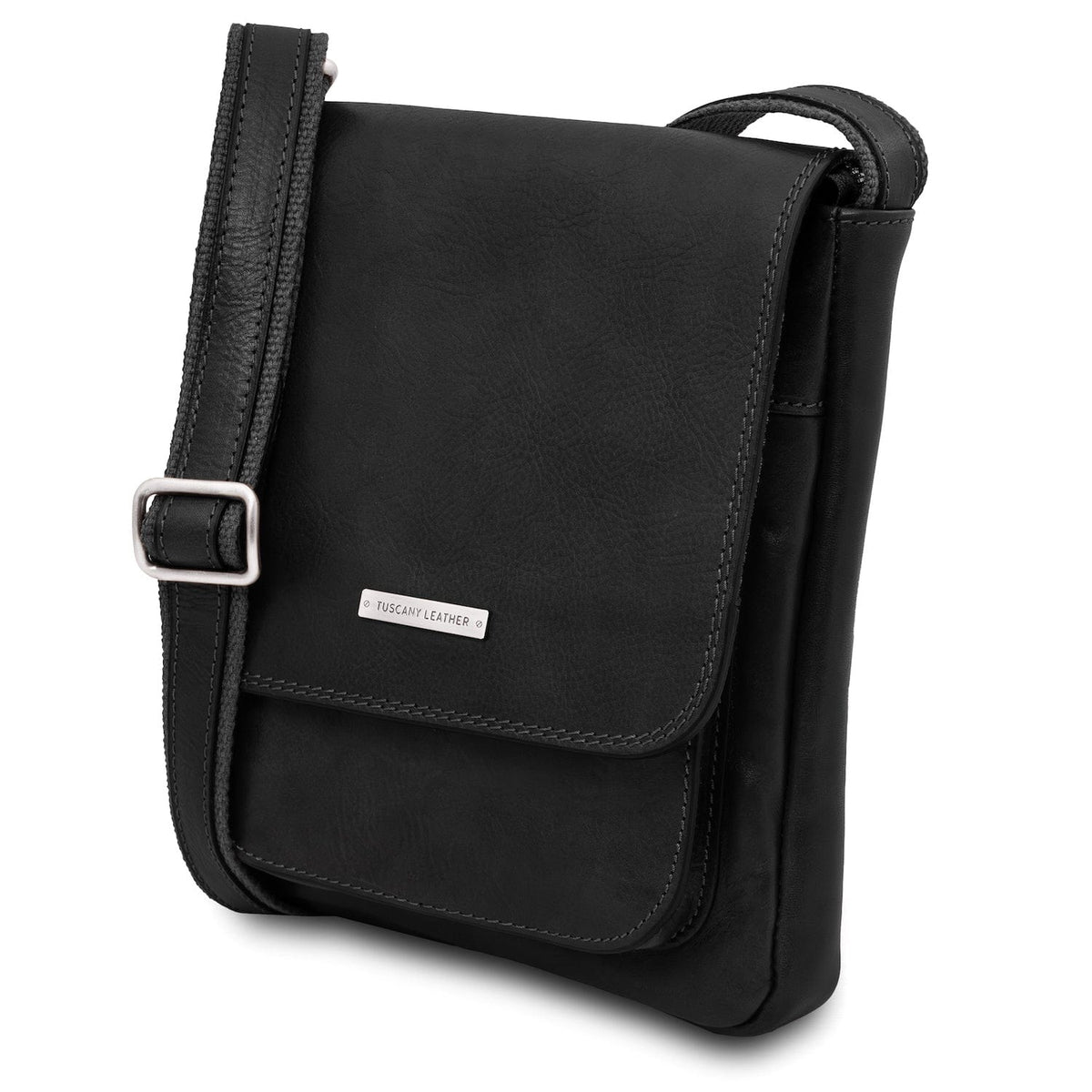 Borse da uomo in pelle Jimmy - Borsa a tracolla da uomo in pelle con tasca frontale | TL141407 San Rocco Italia